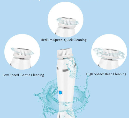 4-in-1 Facial Cleansing Brush